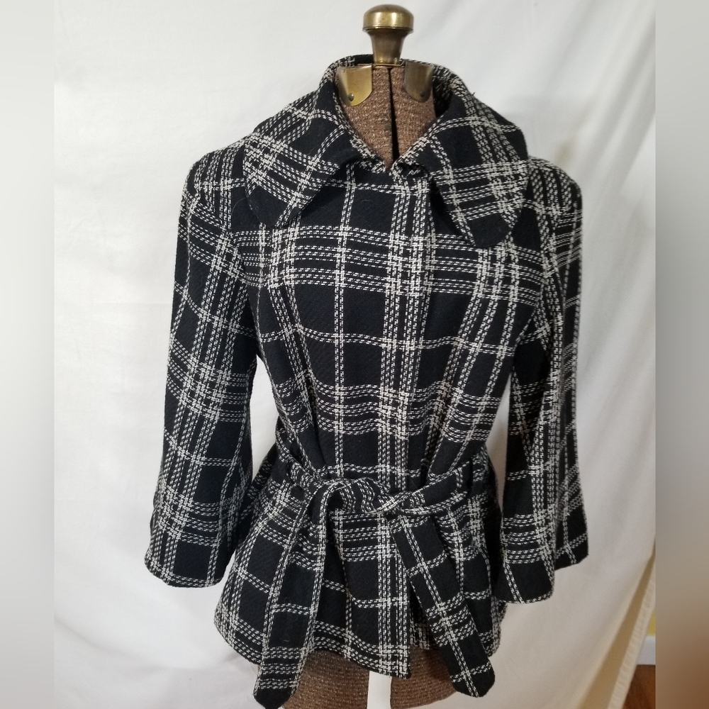 Black/White Tweedy Jacket